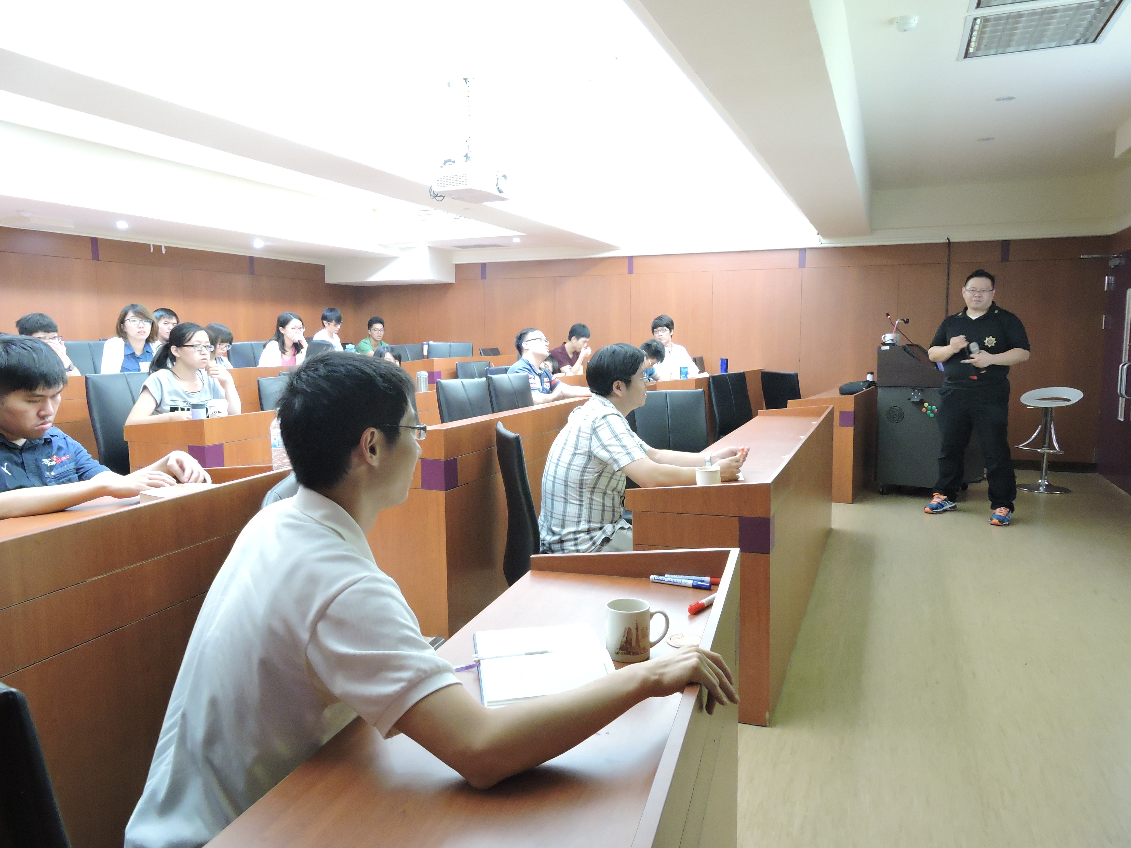 專題演講會場一隅